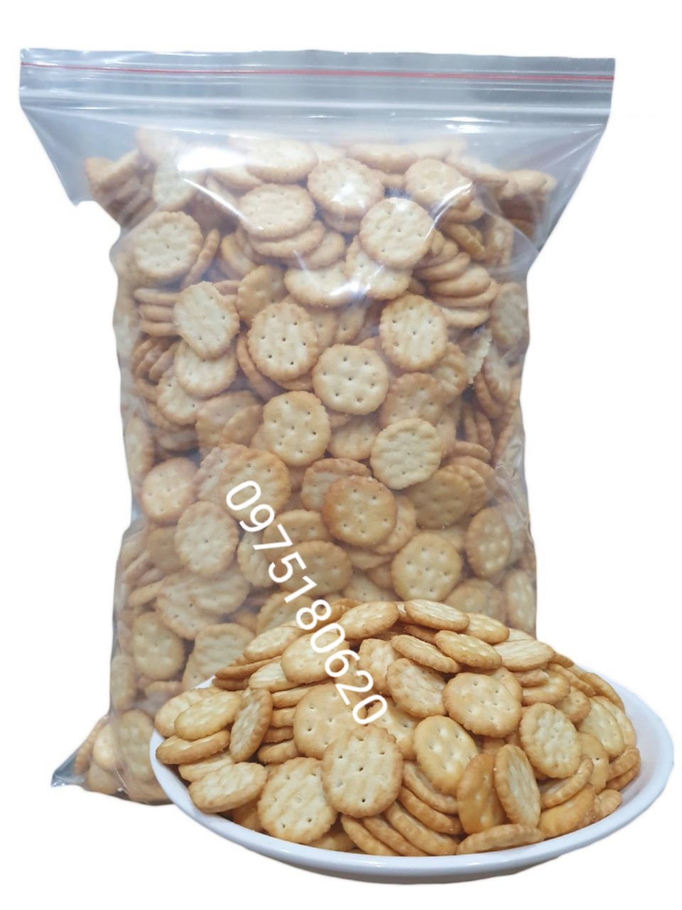 Bánh quy đồng tiền mặn ngọt /500g/1kg - bánh quy bơ sữa thơm ngon - ăn vặt - bách hóa uy tín