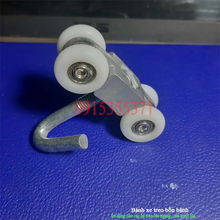 [HCM]Bộ bánh xe trượt lùa, bộ bánh xe treo cửa lùa