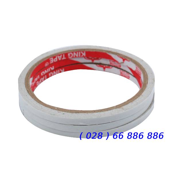 Combo 10 cuộn băng keo 2 mặt (0,5cm). Do văn phòng phẩm Hiếu Cường cung cấp