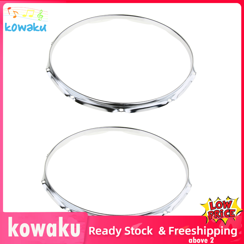 Kowaku 2 chiếc vành vòng đúc hình trống, nhạc cụ gõ trống snare 14''
