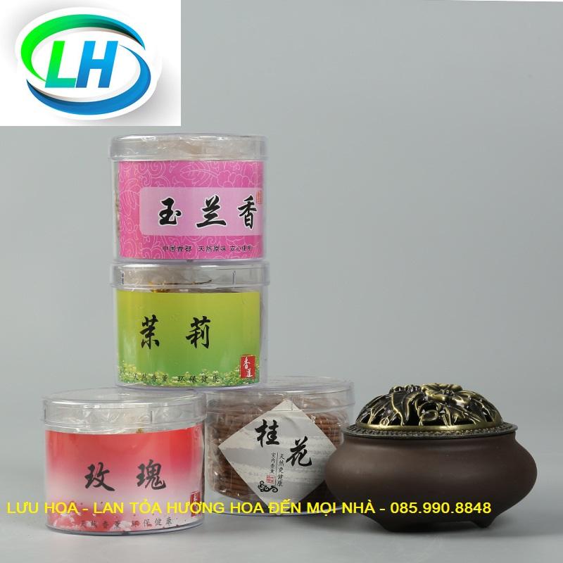 Nhang trầm hương cao cấp, Nụ nhang trầm, Nhang vòng, Hương vòng 40 vòng hương rất thơm, thời gian cháy 4 giờ đựng trong hộp kín