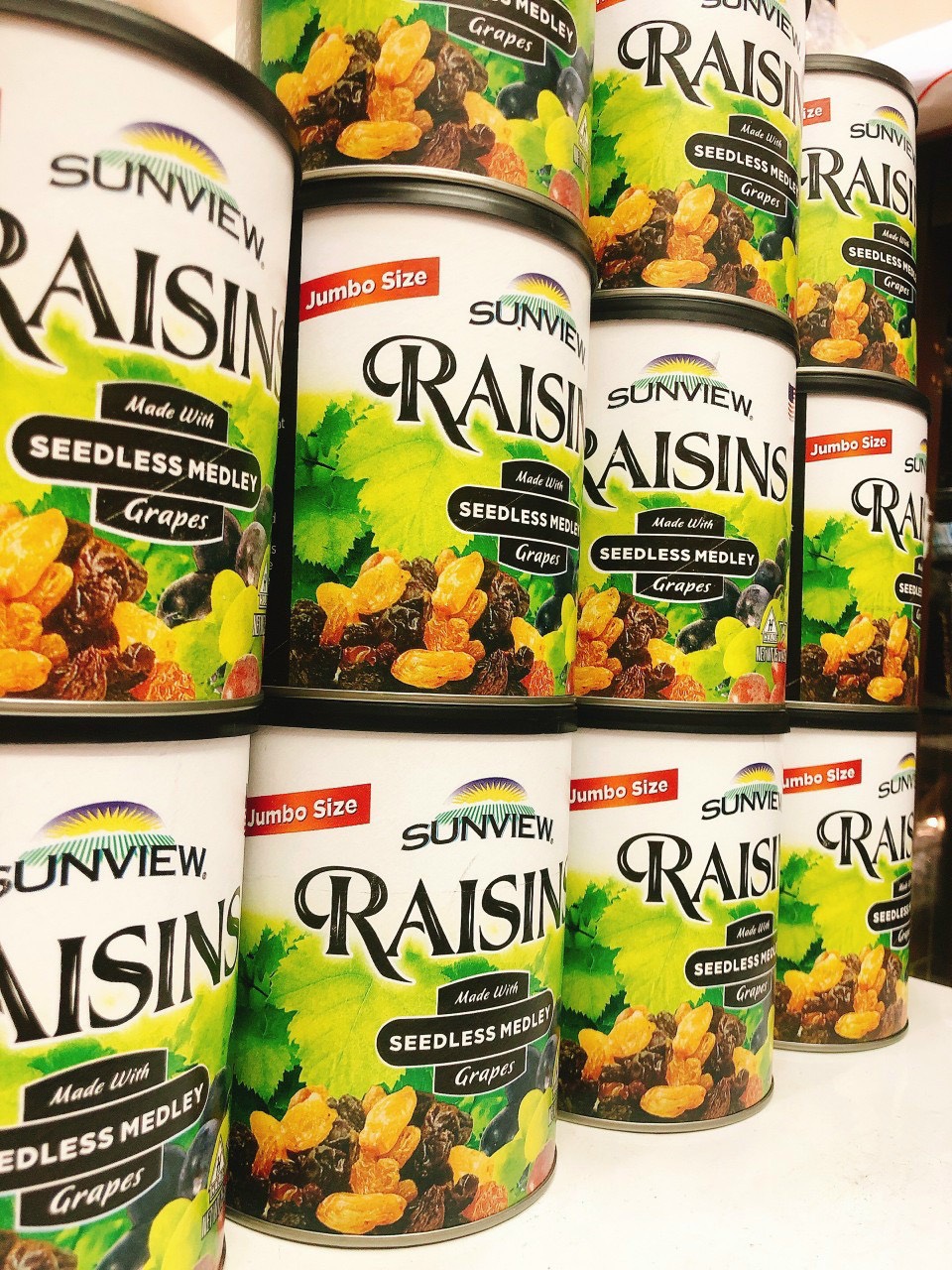 Nho khô Mỹ thập cẩm Sunview Raisins 425g