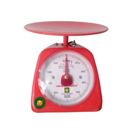 Cân Nhựa Đồng Hồ Nhơn Hòa 1Kg