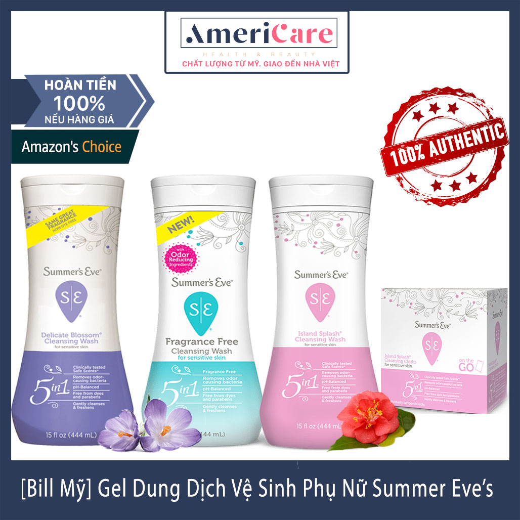 Bill Mỹ Dung Dịch Vệ Sinh Summer s Eve Cleansing Wash