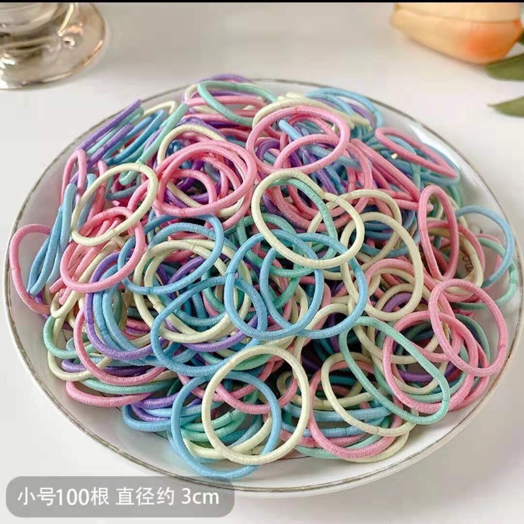 Sét 25 chun cột tóc cho bé siêu xinh - phukienteen
