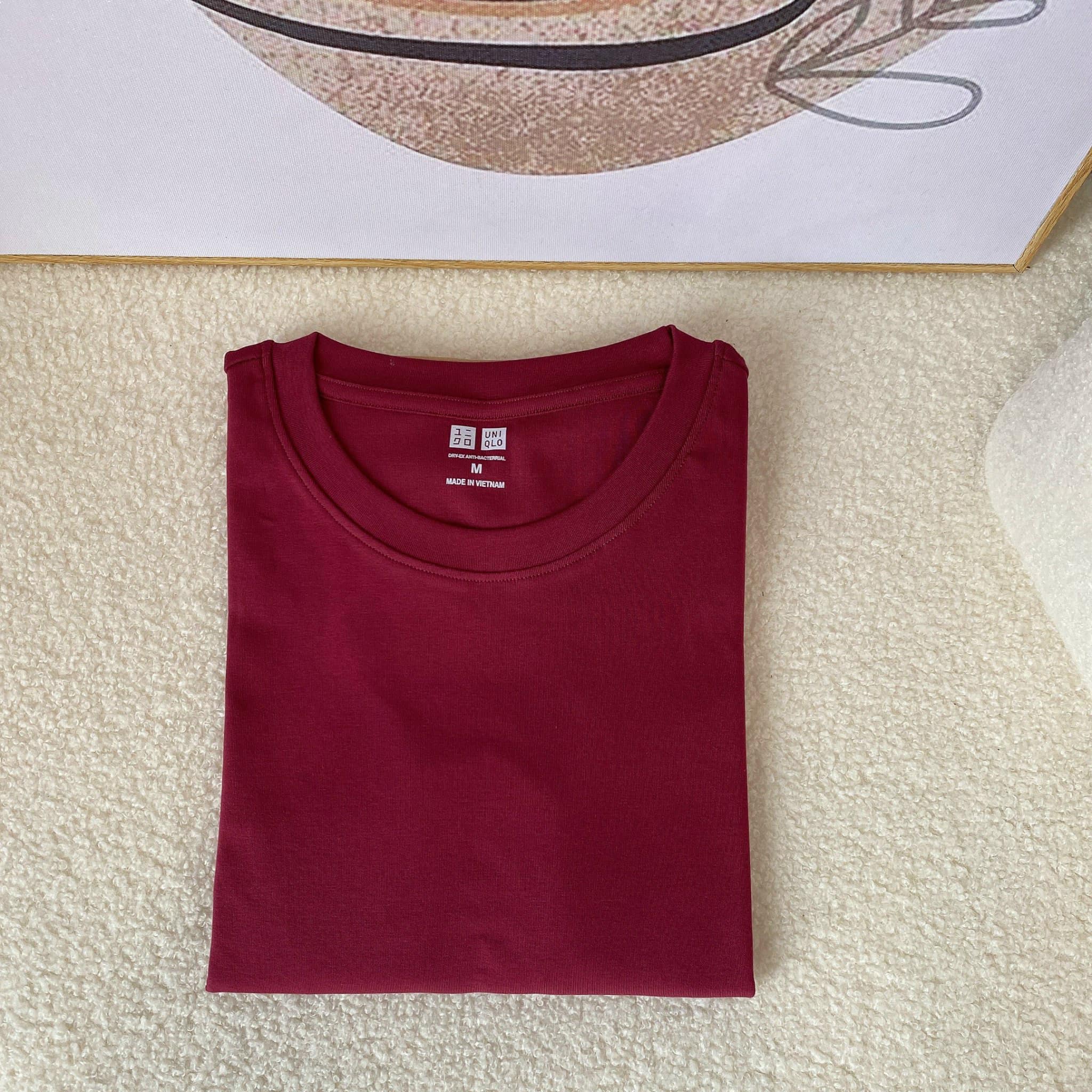 Áo phông dài tay cổ tròn UNIQLO hàng VNXK - Shopnamxin