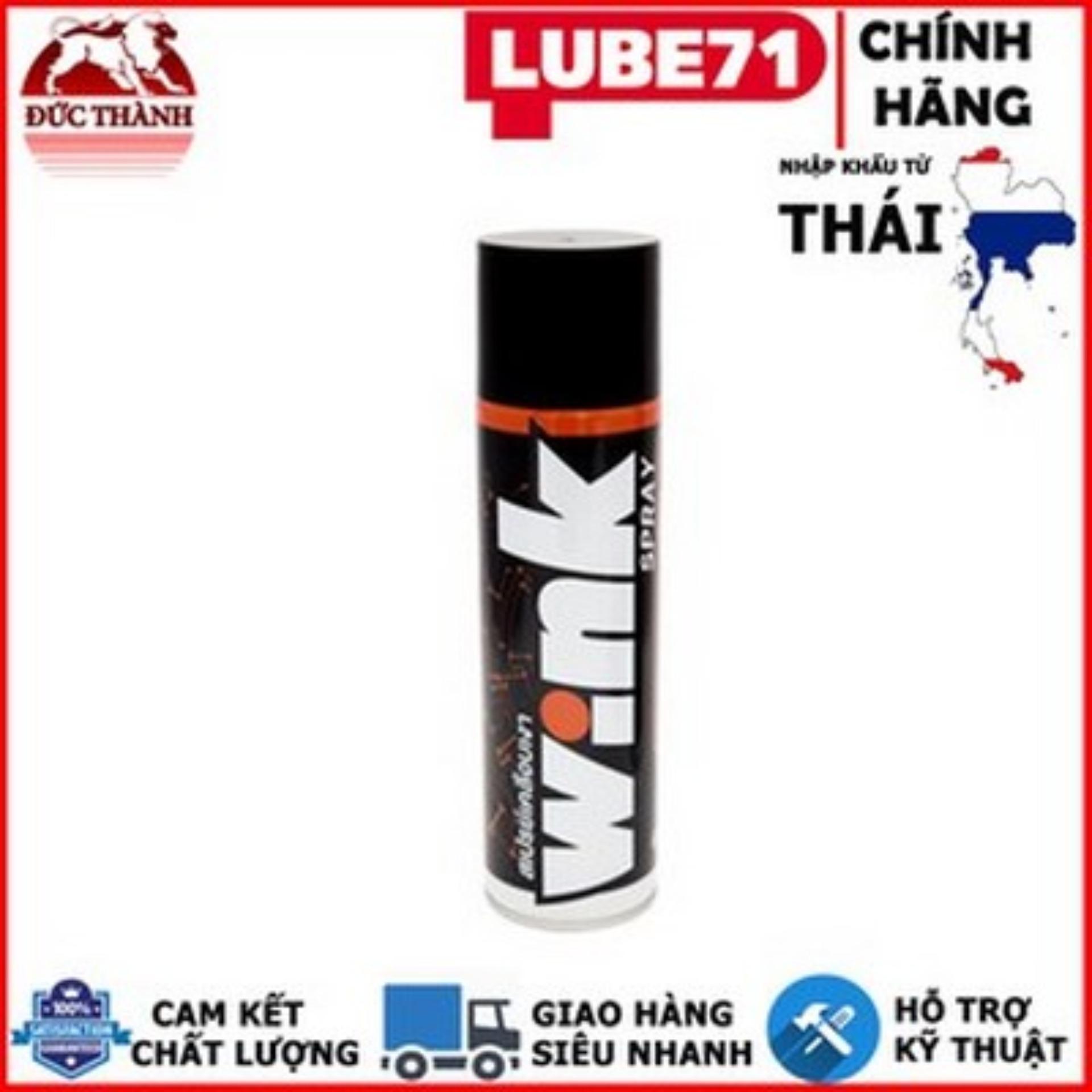 Chai xịt bóng nhanh LUBE71 Wink Spray 600ml