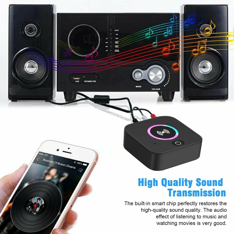 Box Thu Phát Bluetooth Không Dây H16 Cho Loa-amply.. freeship max
