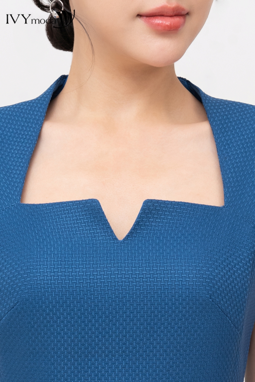 Áo Twill cổ kiểu IVY moda MS 16B9590