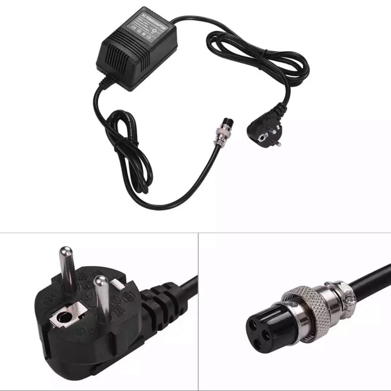 Nguồn adapter cấp điện 3 chấu cho Mixer F4 vs F7 hàng tháo máy giá rẻ chính hãng nguồn điện ổn định