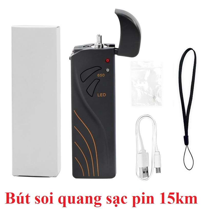 Bút soi quang Pin sạc 15km BỀN ĐẸP
