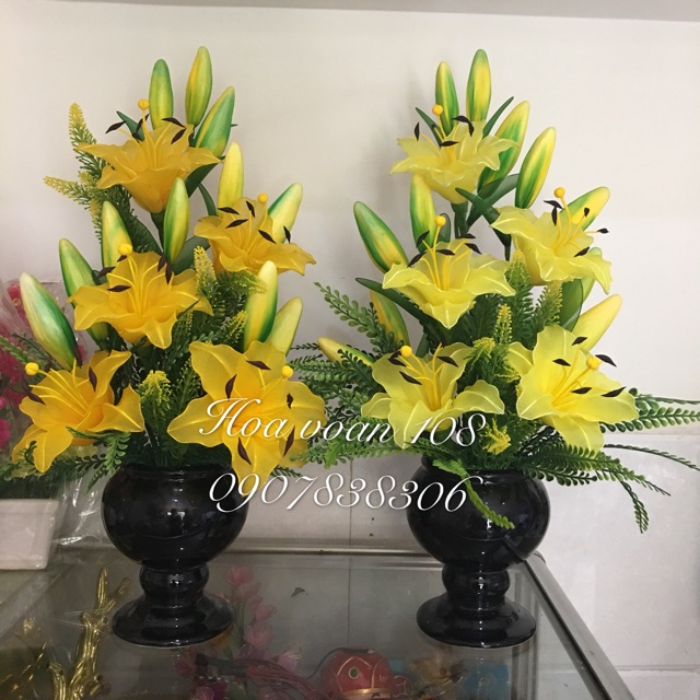 Combo nguyên liệu làm hoa lily 5 bông