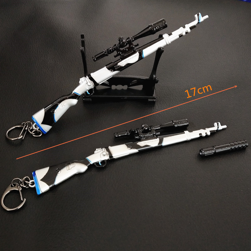[HCM]Móc Khóa S-17cm PUBG Cao Cấp (TặngỐngGiảmThanh)