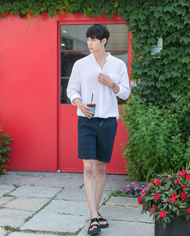 Áo Sơ mi Cổ trụ Style Hàn Quốc Unisex