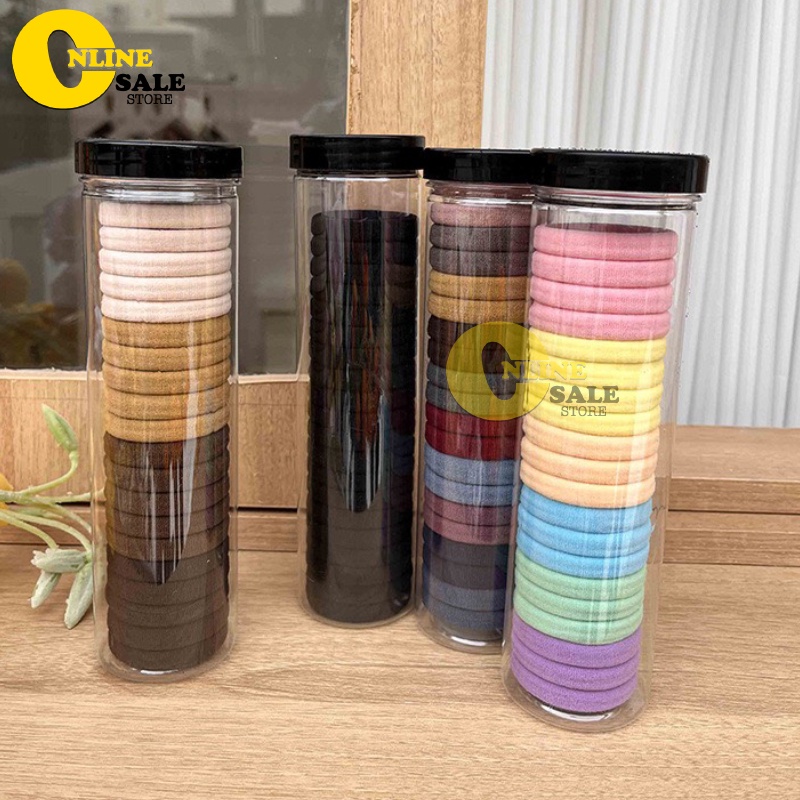 Combo 20 Dây thun cột tóc phong cách Hàn Quốc DBT20