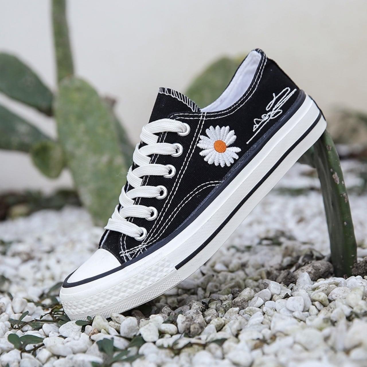 Giày sneaker vải lười - giày nữ thời trang giá rẻ