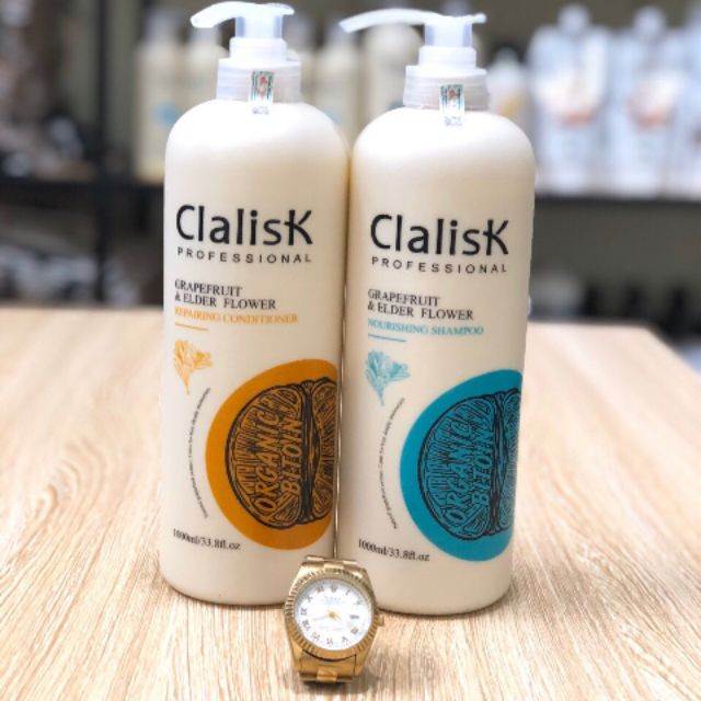 DẦU GỘI XẢ CHỐNG RỤNG TÓC KÍCH THÍCH MỌC TÓC BƯỞI CLALISK 1000ML