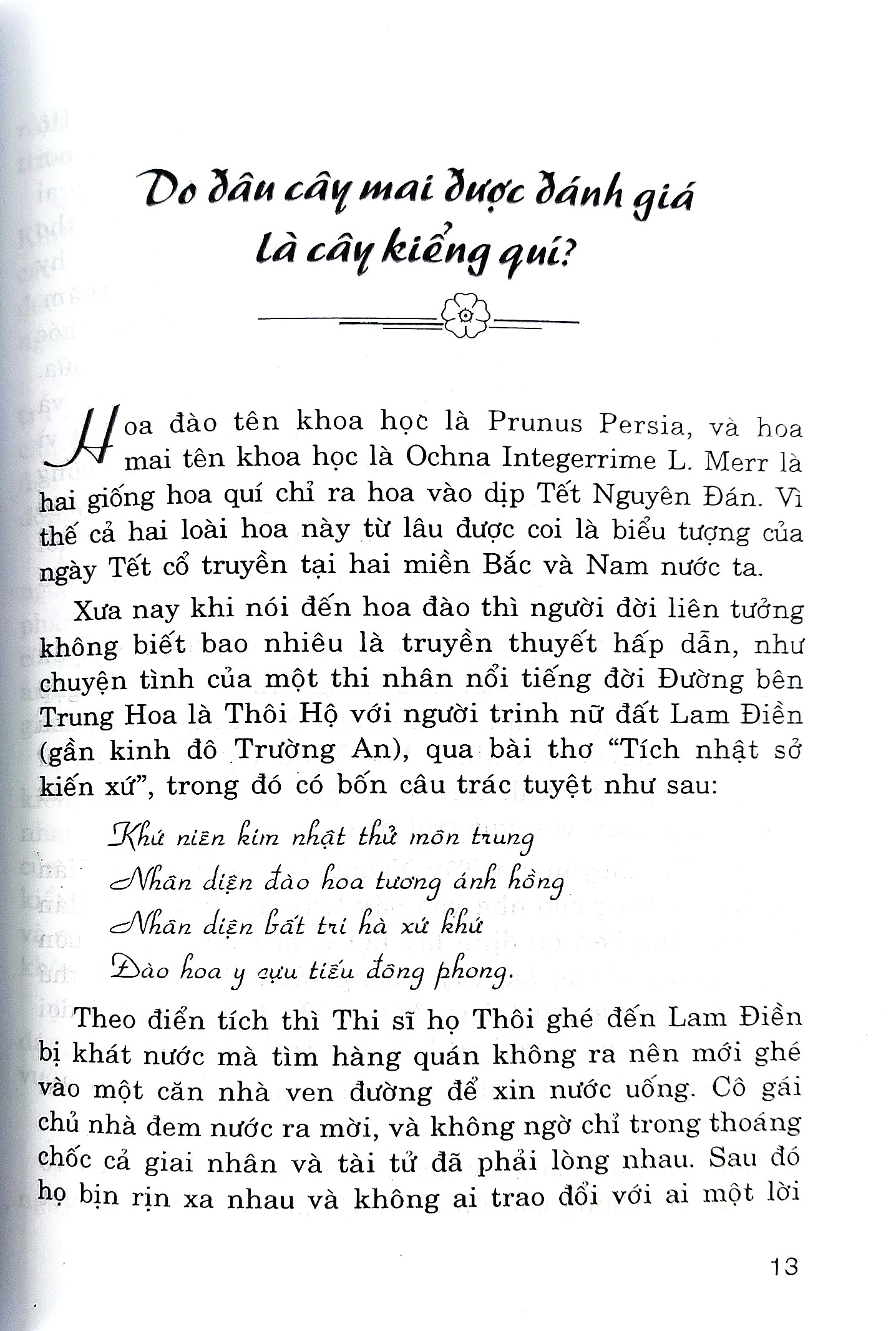 Sách - Cách Chọn Cây Mai Đẹp - Vanlangbooks