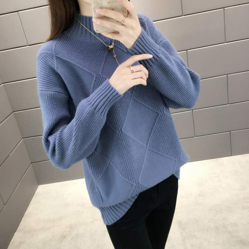 Áo len nữ💘 MỀM MỊN 💘 Áo len nữ cổ lọ 3 phân Hàn Quốc