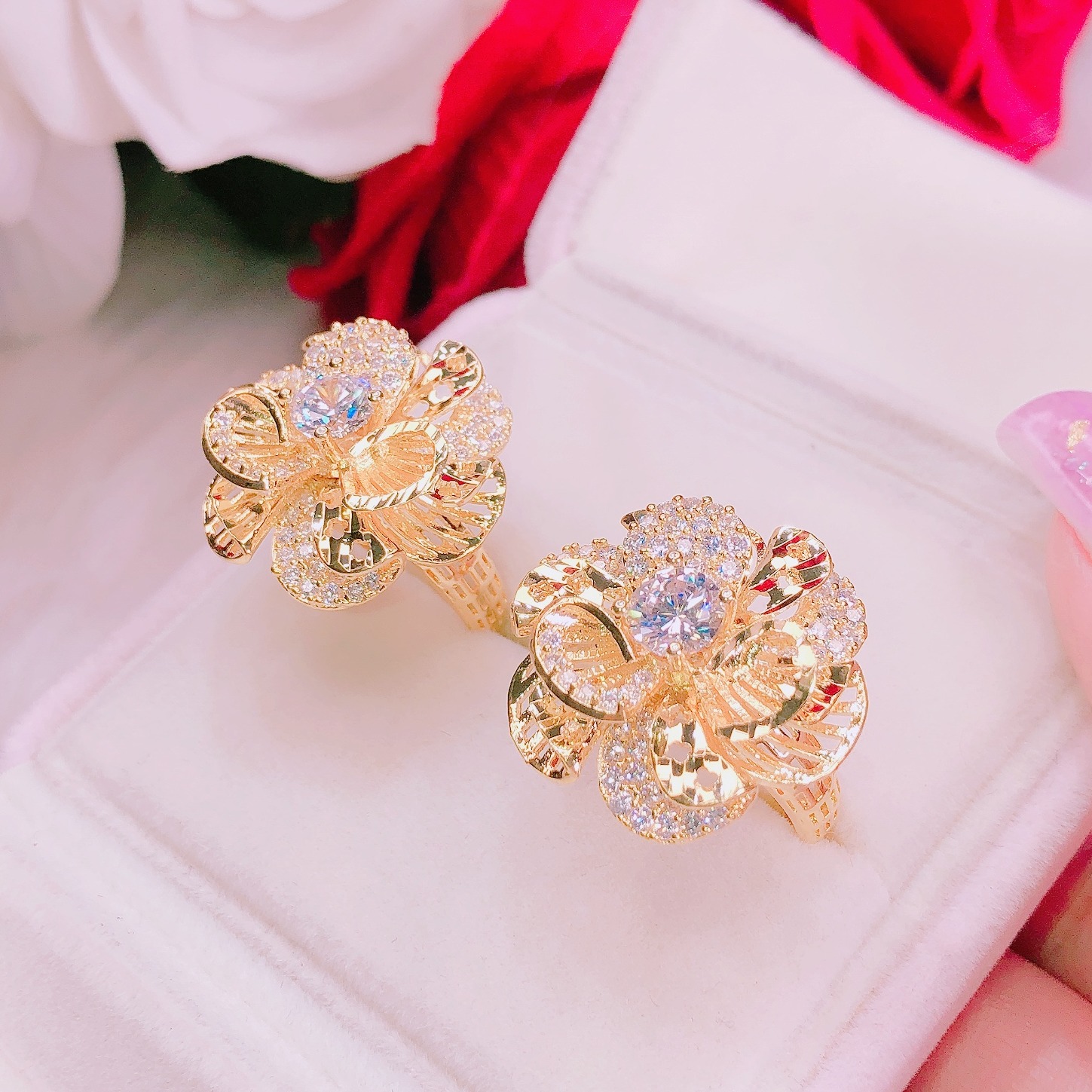 Nhẫn nữ Gado N026 - đeo đi tiệc đi chơi làm công sở cực sang chảnh và quý phái, thiết kế trang trọng, tinh tế, là sản phẩm đang được săn đón nhất năm