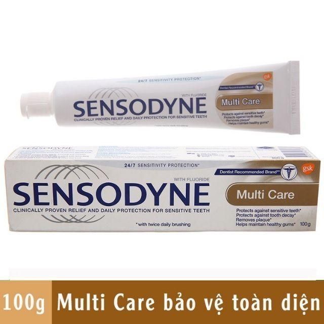 Kem đánh răng sensodyne - giảm ê buốt 24/7