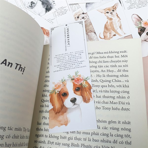 [HCM]Bộ 30 Bookmark Đánh Dấu Sách The Dog