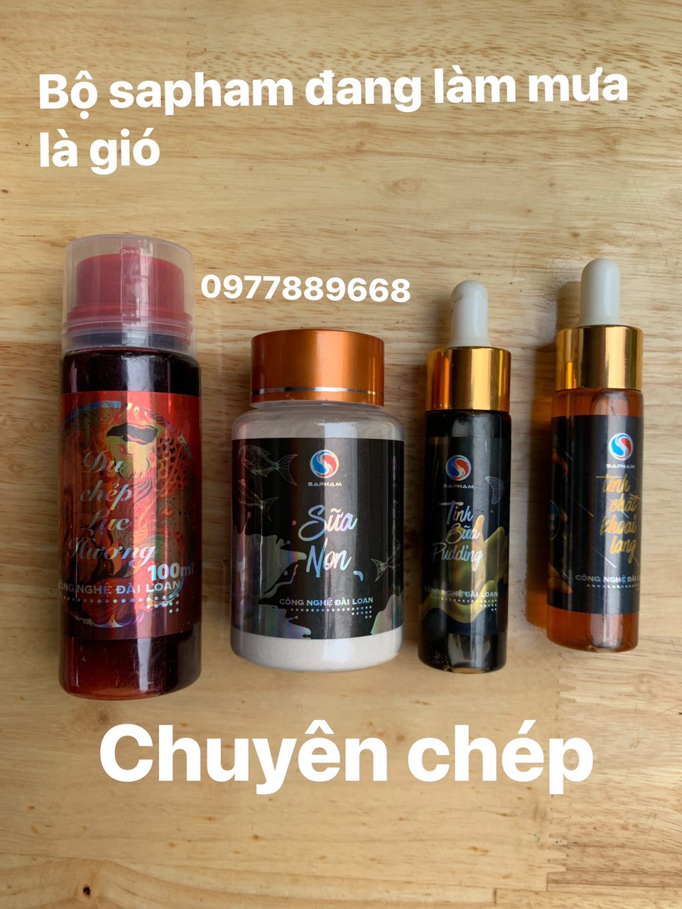 Mồi Trắm Ốc ( đen ) Sa Phạm Chép