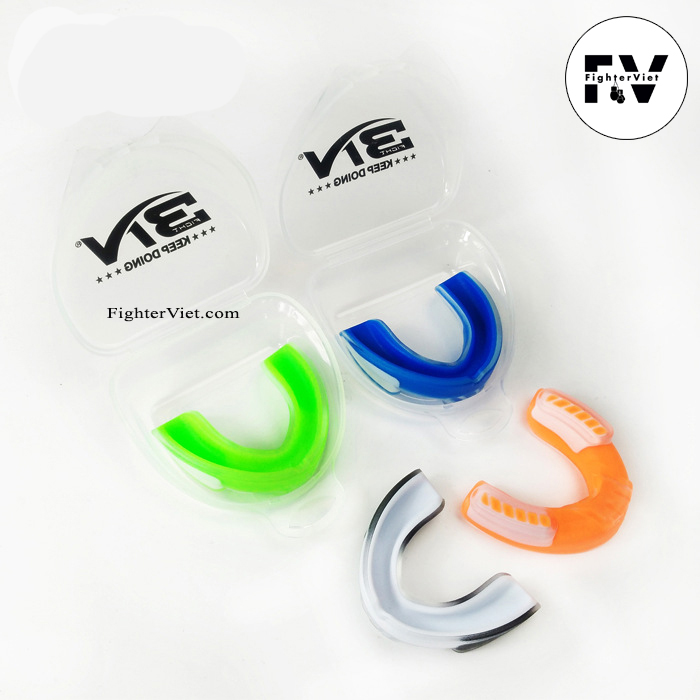 Bảo vệ hàm Boxing cao cấp Bịt răng BN ( Kèm hộp đựng ) FTV