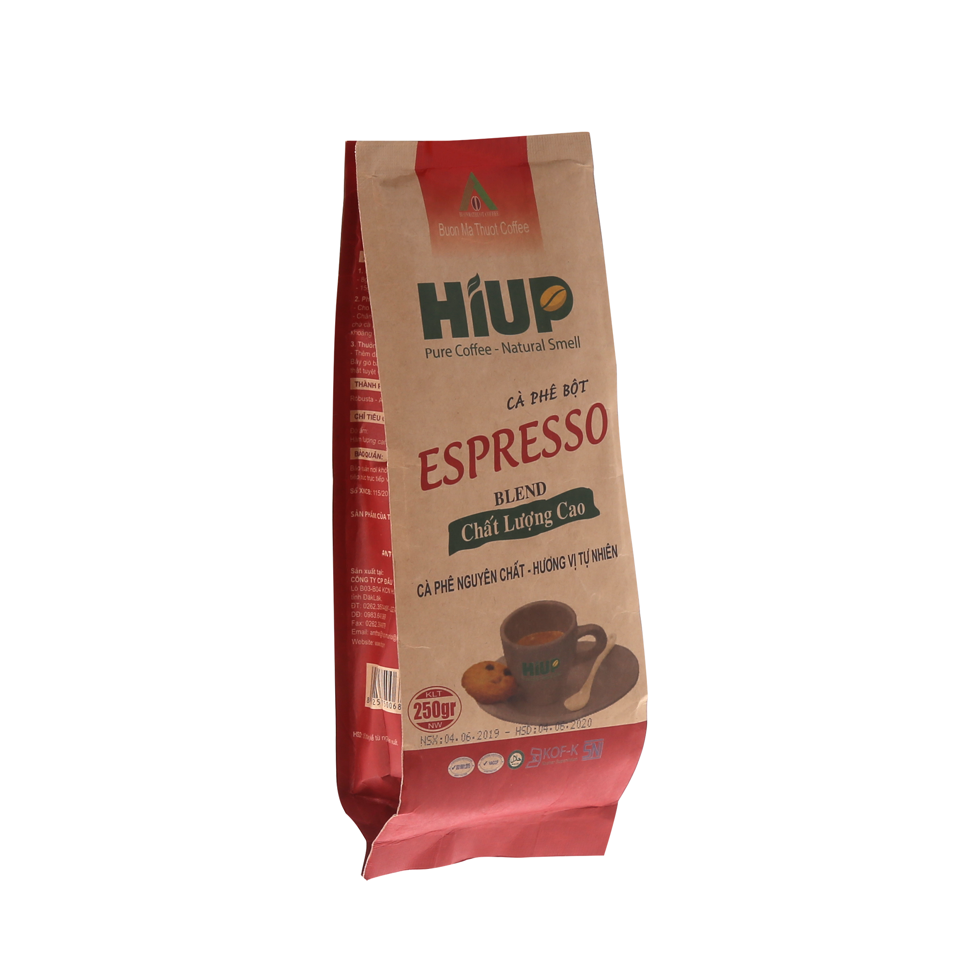 Cà Phê Bột Espresso (250g) - HIUP Coffee