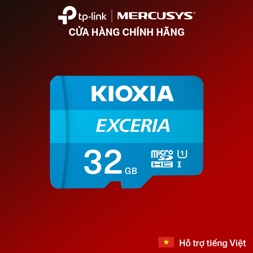 Thẻ nhớ MicroSD Kioxia 32GB 64GB sử dụng cho camera máy quay phim Exceria