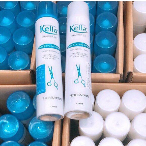 keo xịt tóc Kella 420ml