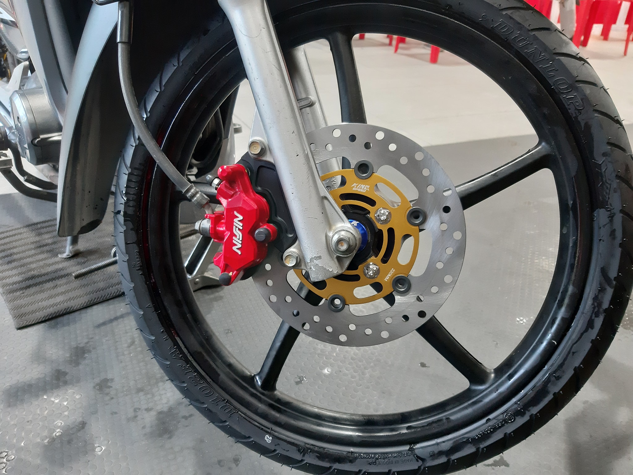 Đĩa thắng KingSpeed Moto 3 size 220mm 4 lỗ