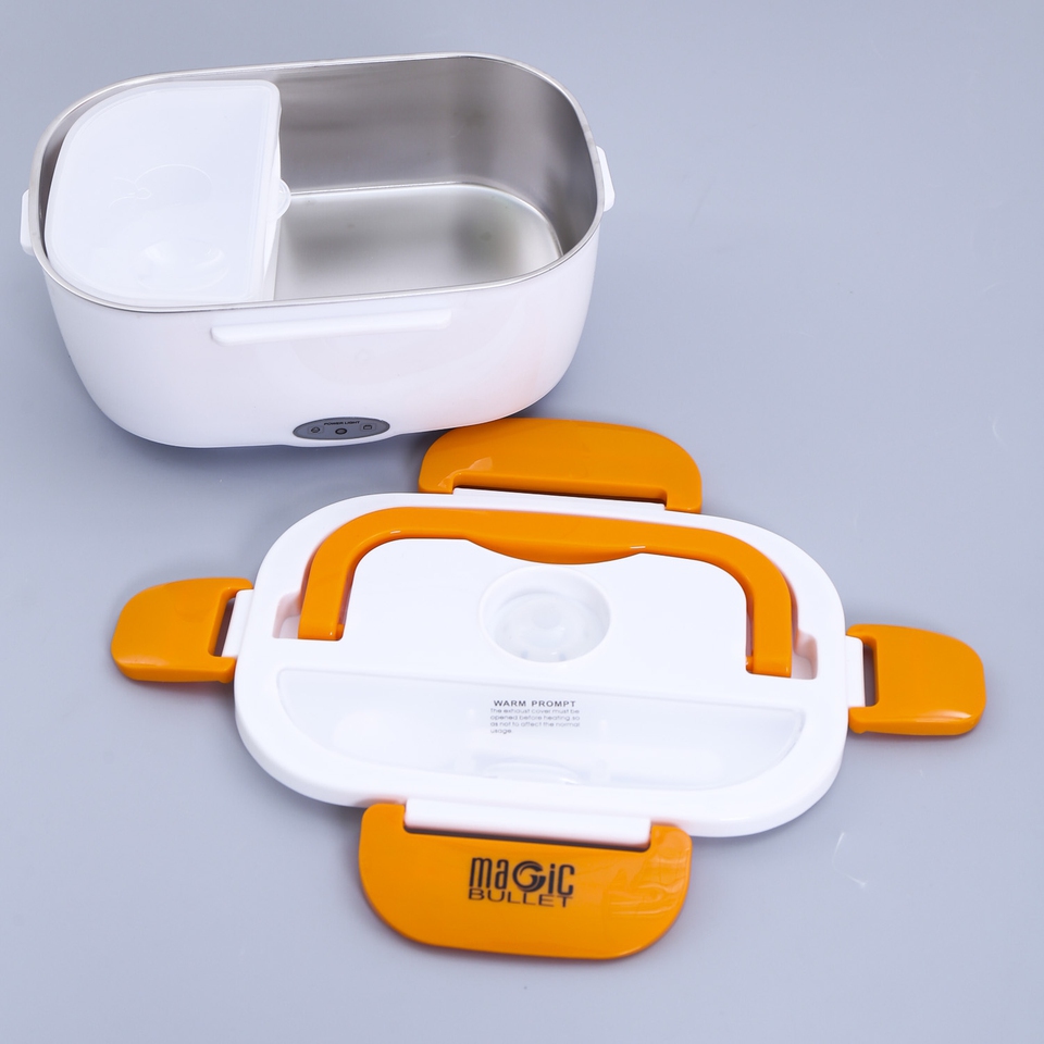 Hộp cơm hâm nóng Magic ruột inox - Hộp cơm cắm điện