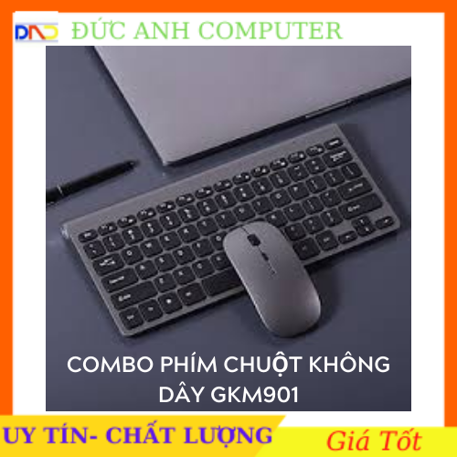 Combo phím chuột không dây mini GKM901Tặng Kèm 4 Pin - cam kết sản phẩm đúng mô tả chất lượng đảm bảo an toàn cho người sử dụng