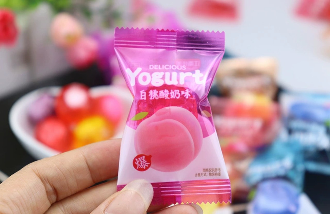 Combo 500g Kẹo dẻo trái cây / kẹo sữa chua / sữa chua thạch trái cây / thạch nhân nhiều hương vị