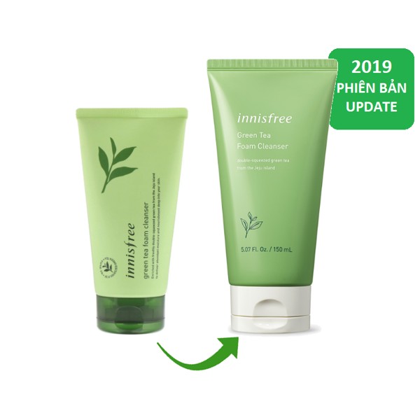 SỮA RỬA MẶT TRÀ XANH   INNISFREE GREEN TEA FOAM