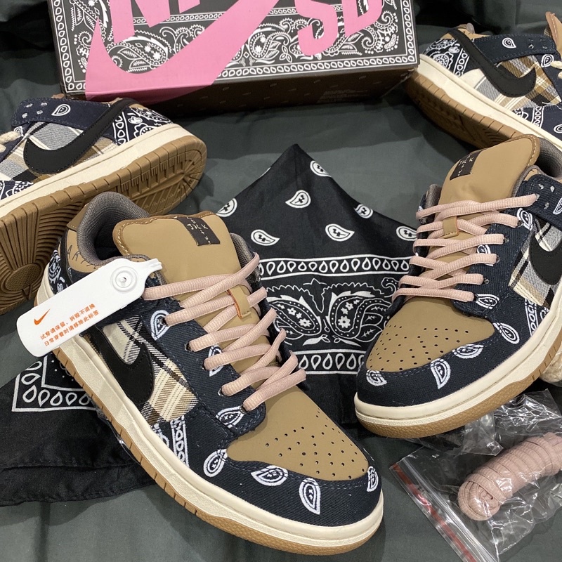 GIÀY SB.DUNK TRAVIS COT LAI AU [ FULL BOX + FREE SHIP ]