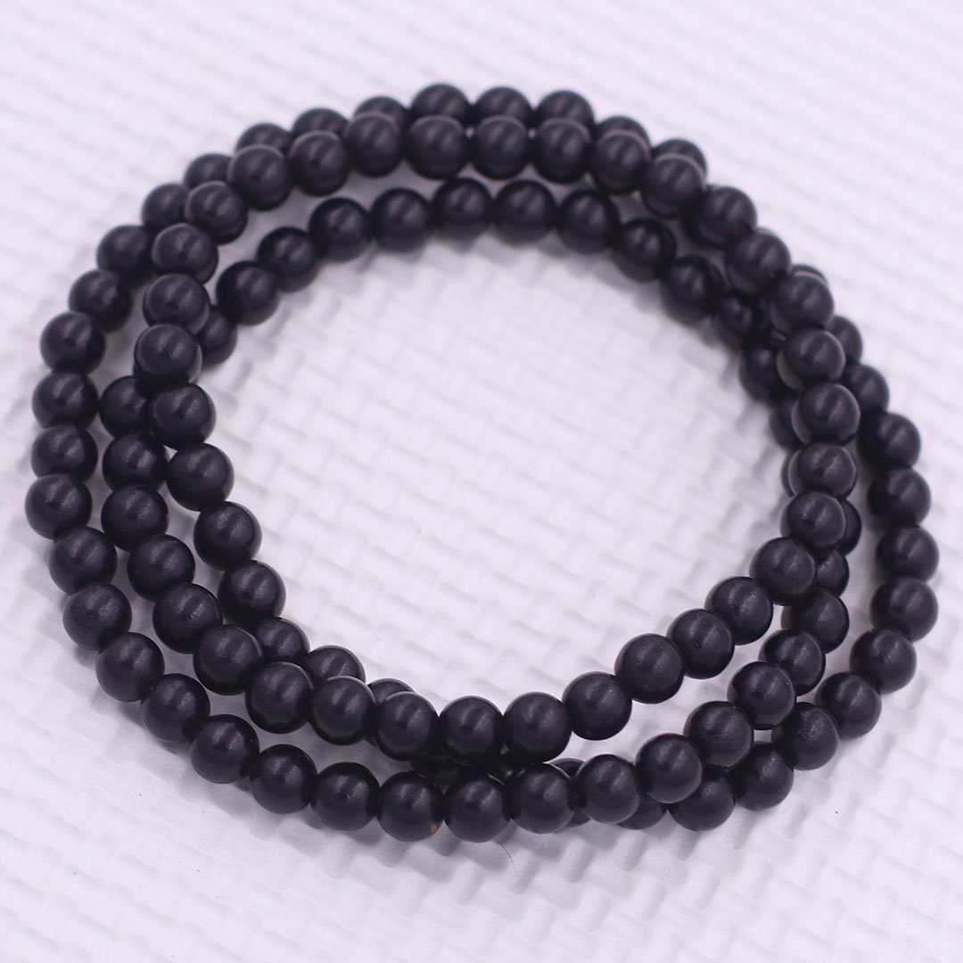 Black shell bracelet set 108 PCs 6mm beads, 8mm, bracelet chain