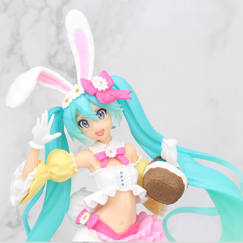 Mô Hình Hatsune Miku Tai Thỏ Đáng Yêu
