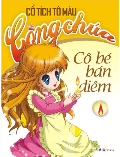 Sách - Cổ Tích Tô Màu Công Chúa - Cô Bé Bán Diêm - Phương Nam Book