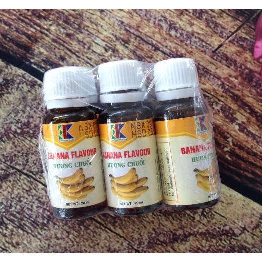 Hương chuối hiệu 3k 20ml