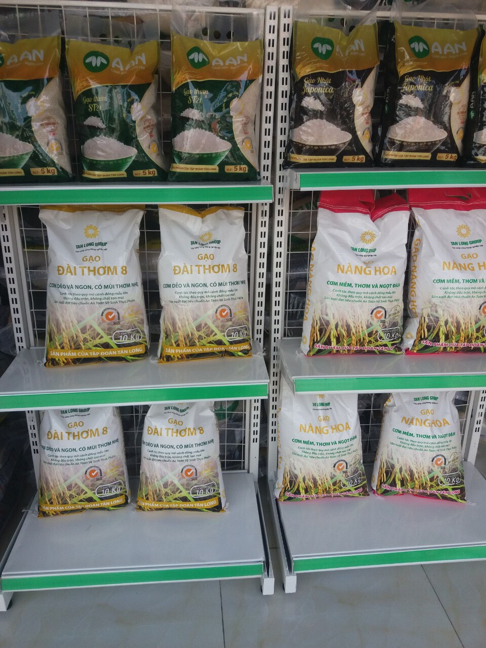 Gạo Nhật JAPONICA ( Túi 5kg ) Tân Long