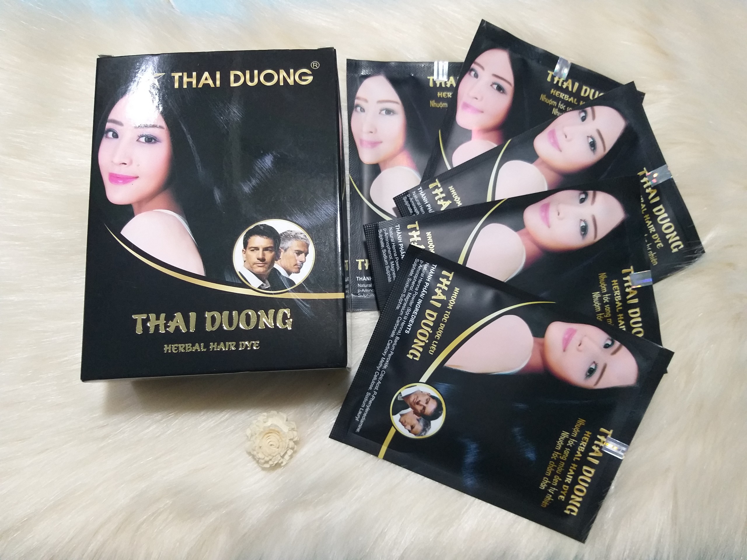 [HCM]NHUỘM TÓC DƯỢC LIỆU THÁI DƯƠNG - 5 GÓI