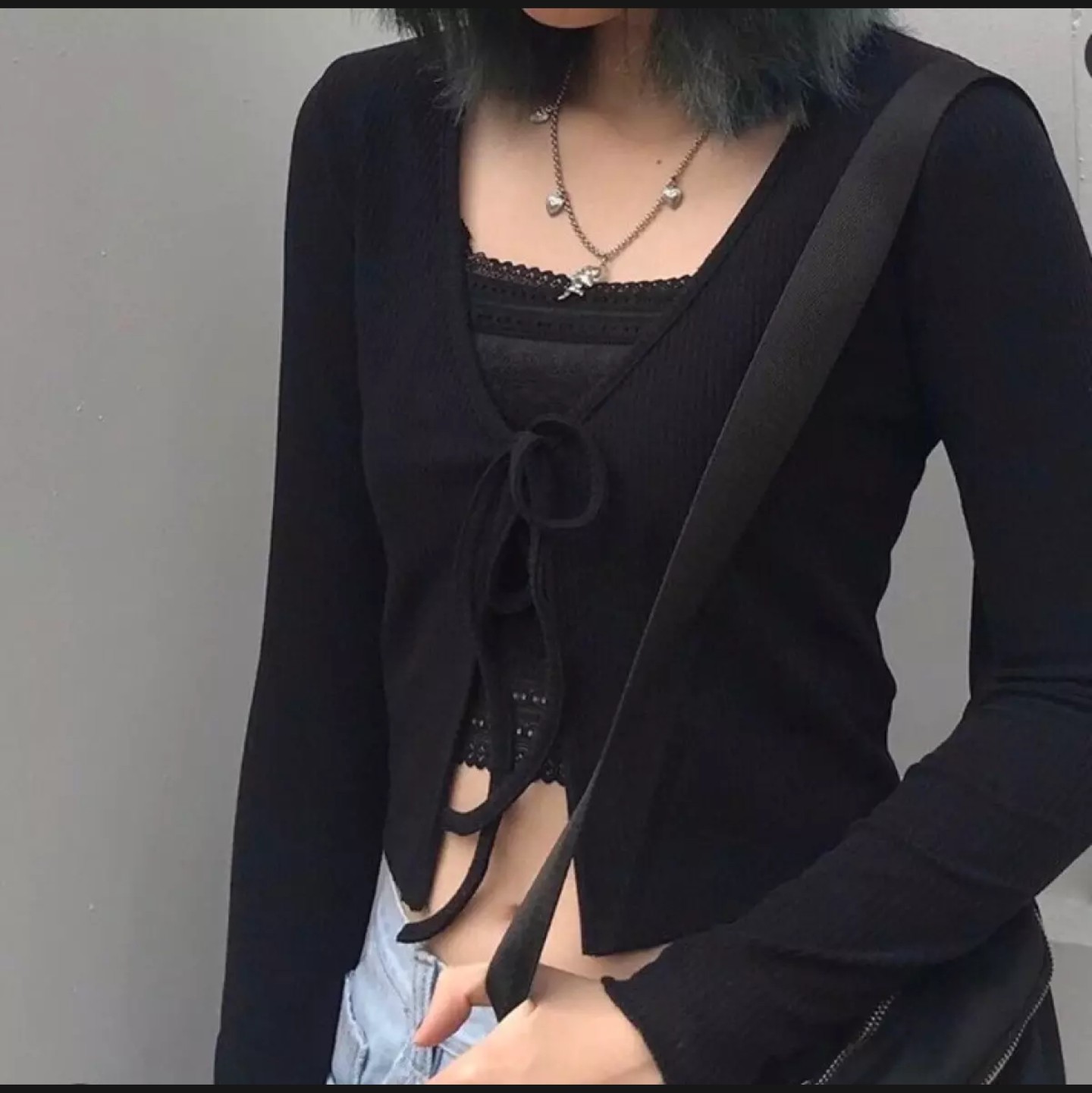 Áo Croptop Kiểu Thun Gân Áo Khoác Cardigan Ulzzang Hàn Quốc Hot Trend Dễ Thương TTVA0011