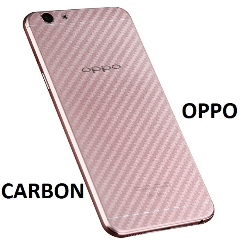 Miếng Dán Carbon mặt lưng cho các dòng điện thoại Oppo