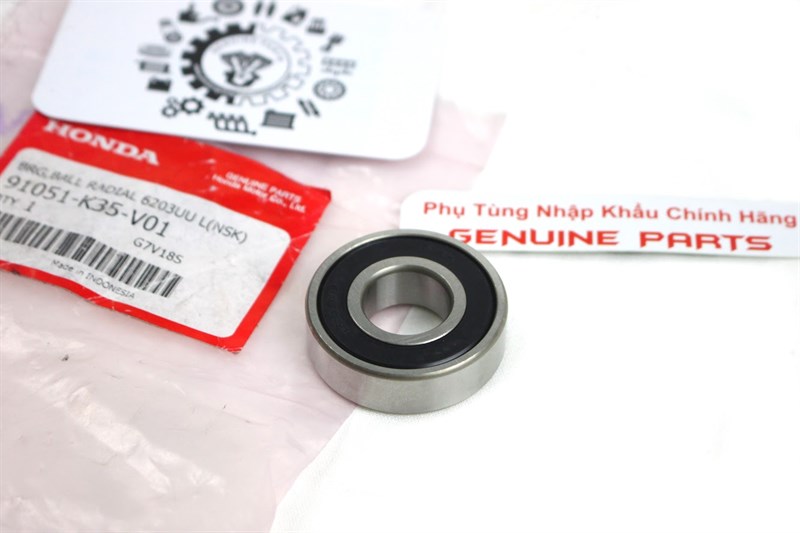 Bạc đạn cùi đĩa sonic - bạc đạn gắp sau vario, click, adv nhập honda indo 91051-k35-v01