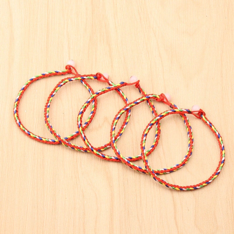 Vòng tay chỉ ngũ sắc bình an - MH452