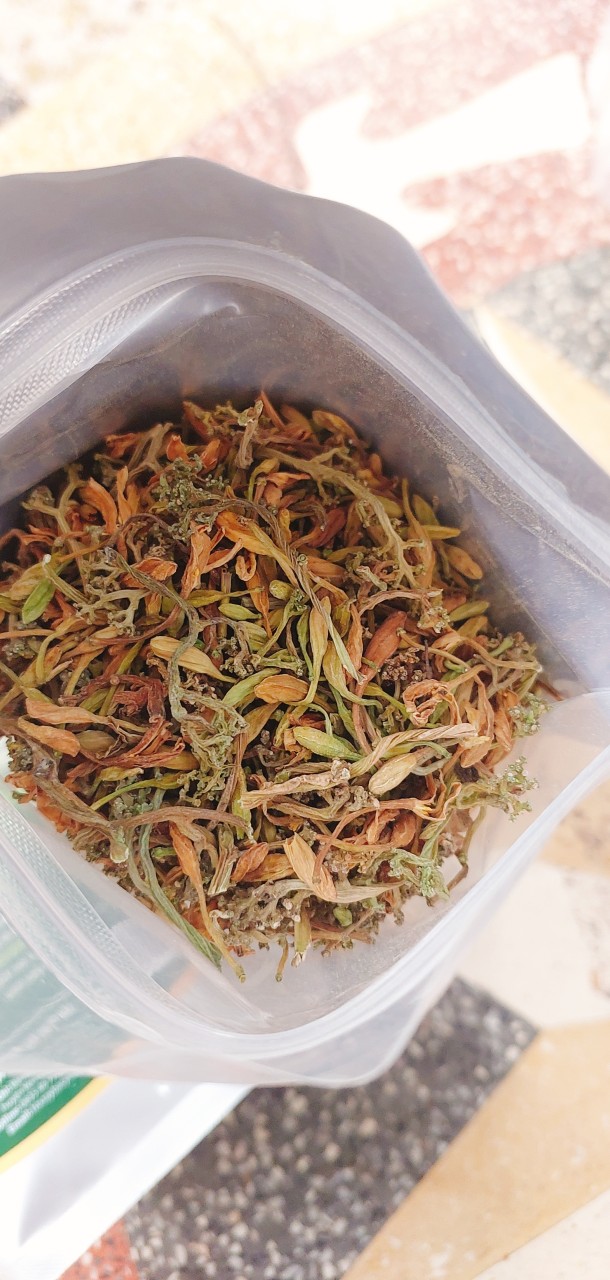 Hoa đu đủ đực sấy (1 túi = 250g)