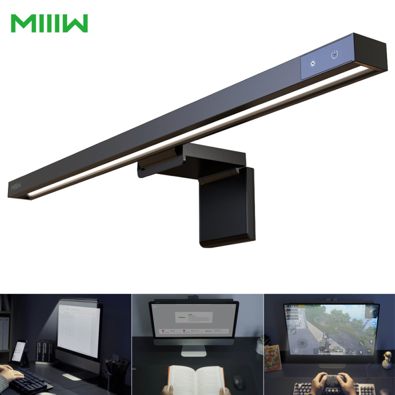 Xiaomi MIIIW Screenbar Chăm sóc mắt Đèn bàn LED USB Type-C Ống sạc Máy tính Máy tính PC Màn hình Máy tính xách tay Thanh Màn hình Treo Ánh