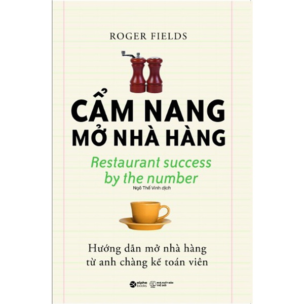 Sách - cẩm nang mở nhà hàng